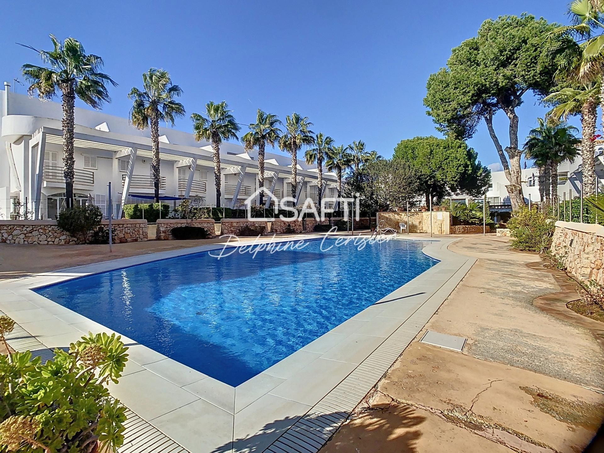 Swimming pool of Flat for sale in Santanyí  with Air Conditioner, Terrace and Community pool