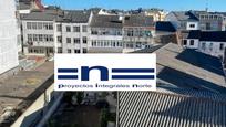 Exterior view of Flat for sale in Lugo Capital  with Terrace, Storage room and Furnished