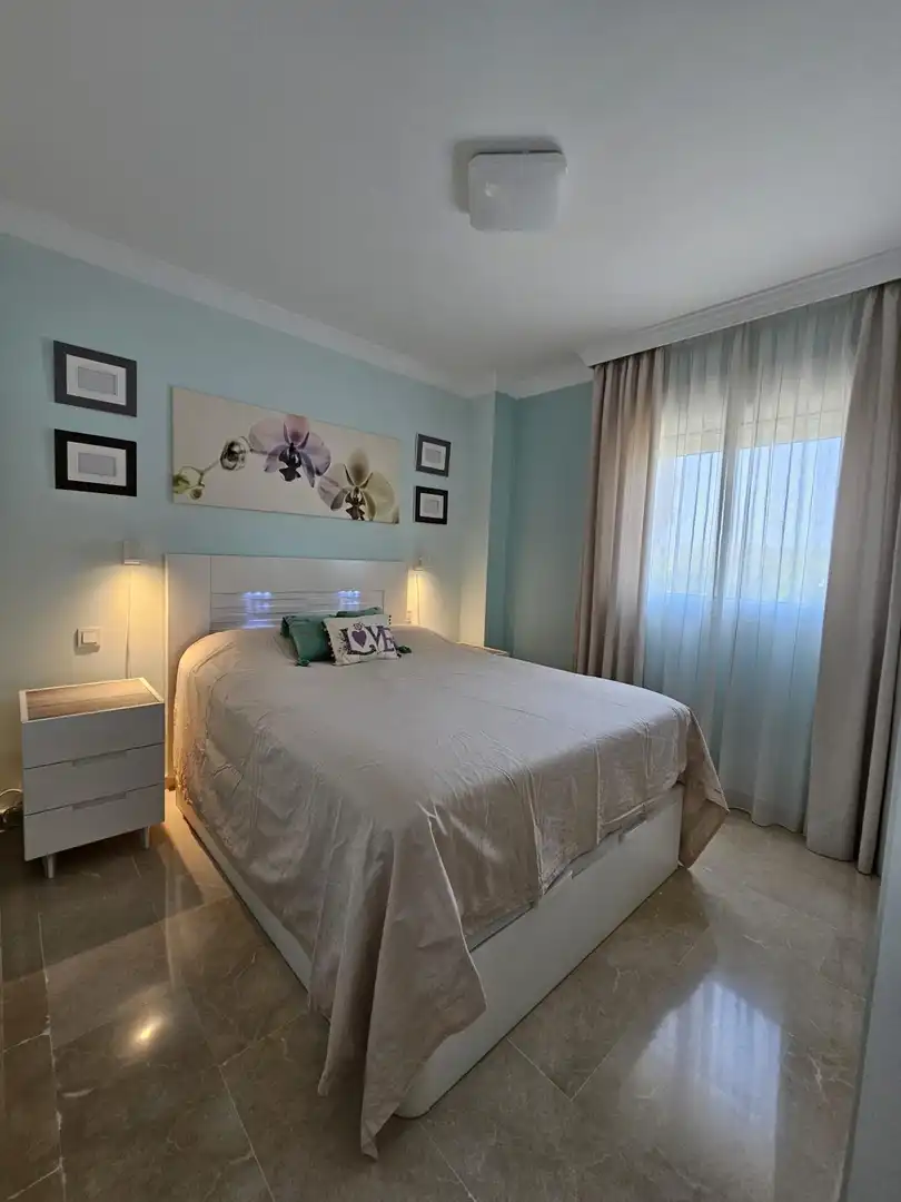Bedroom of Flat for rent in Mijas  with Terrace, Balcony and Community pool