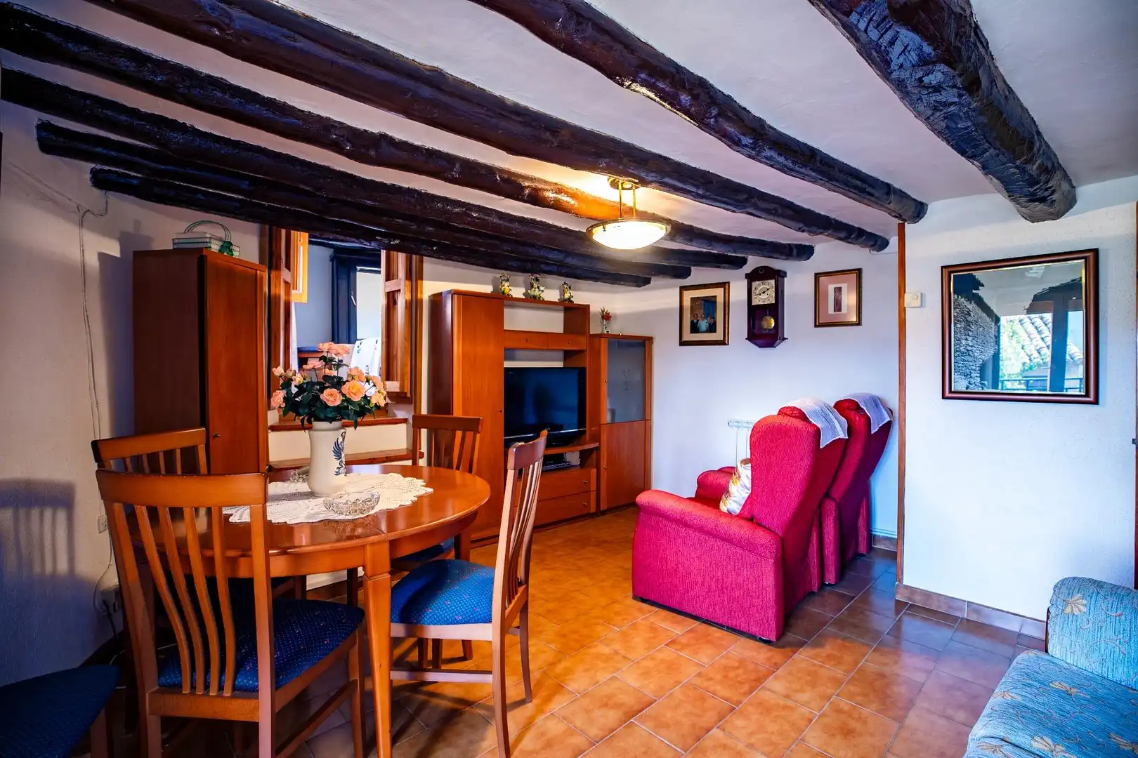Living room of Houses for sale in Agüero  with Heating, Terrace and Storage room