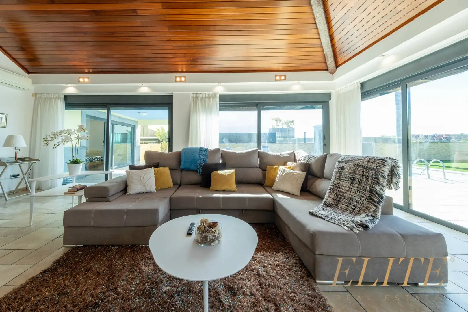 Sala de estar de Casa o chalet en venta en Telde con Aire acondicionado, Jardín privado y Terraza