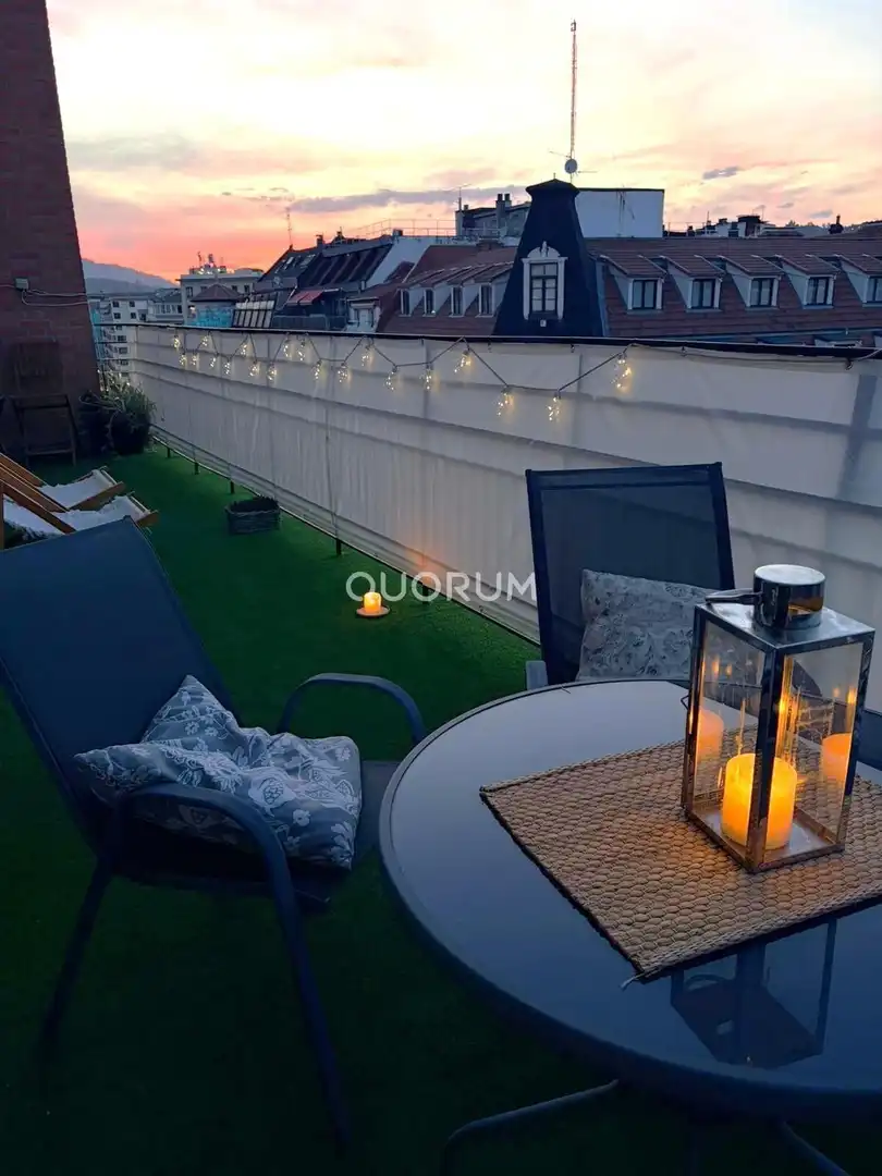 Terrace of Attic for sale in Bilbao   with Heating, Terrace and Storage room