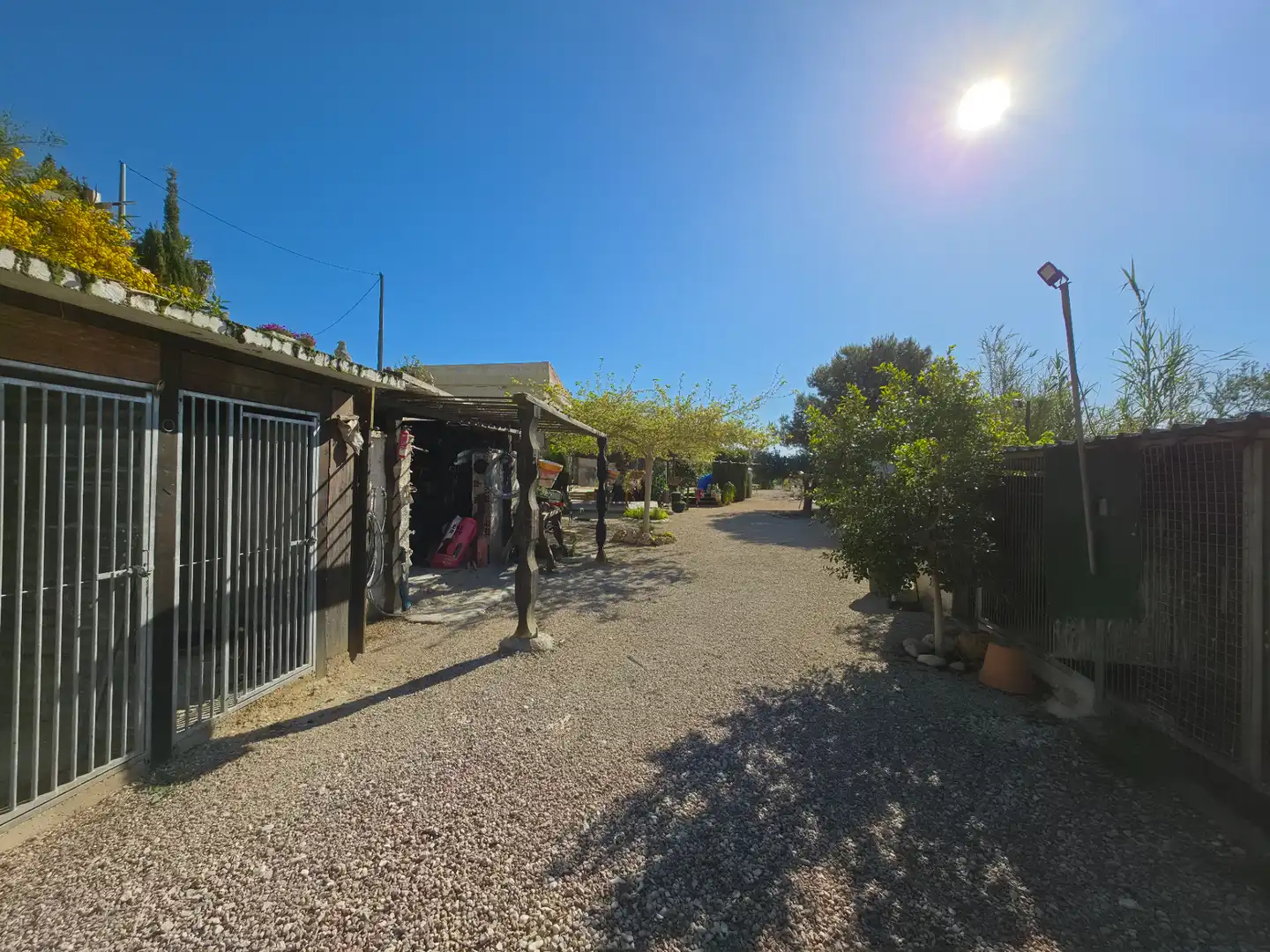 Vista exterior de Finca rústica en venta en Mutxamel con Aire acondicionado, Jardín privado y Horno