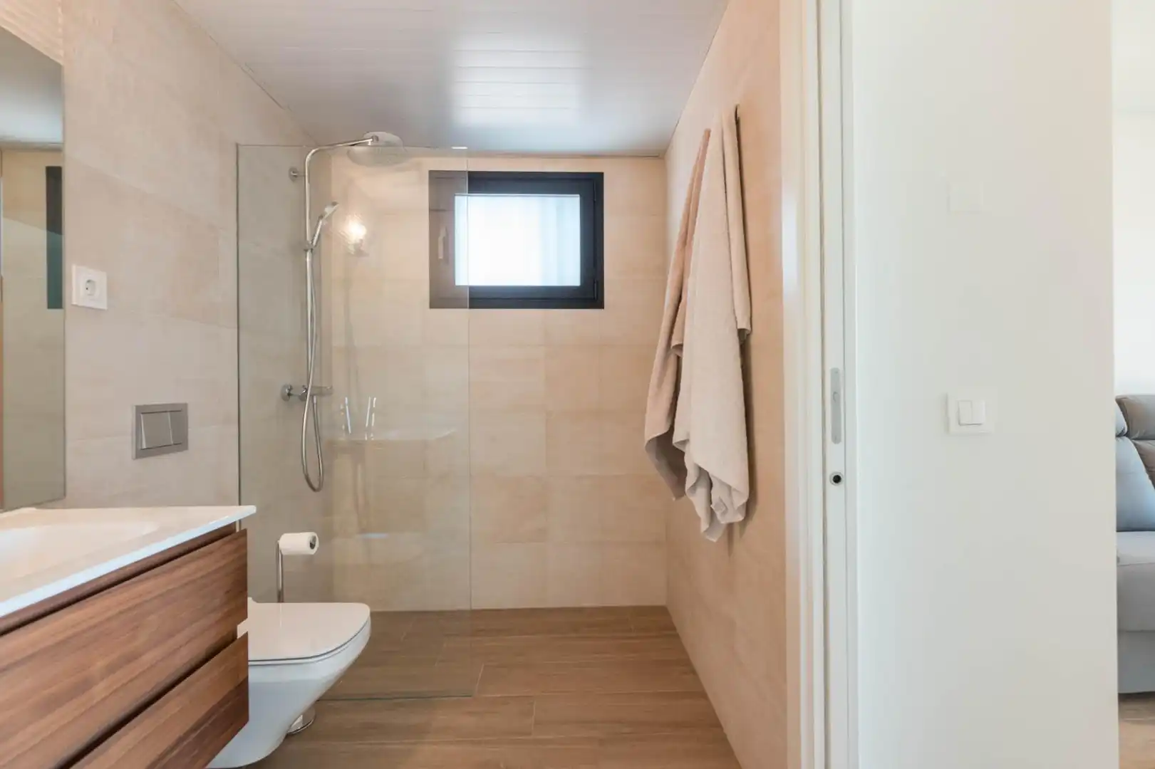 Badezimmer von Maisonette zum Verkauf in Murcia mit Klimaanlage und Terrasse