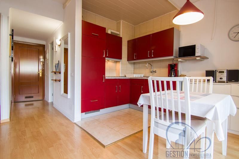 Kitchen of Apartment for sale in Puerto de la Cruz  with Parquet flooring, Terrace and Furnished
