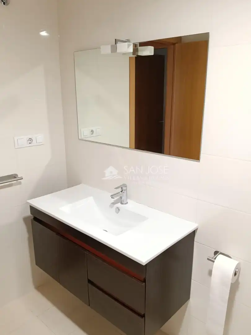 Bathroom of Flat for sale in Aspe  with Heating, Terrace and Storage room
