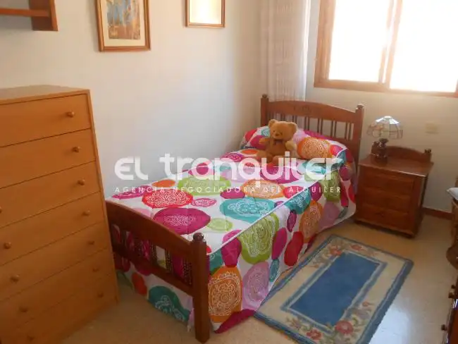 Bedroom of Flat for sale in Madrid  with Air Conditioner, Terrace and Furnished
