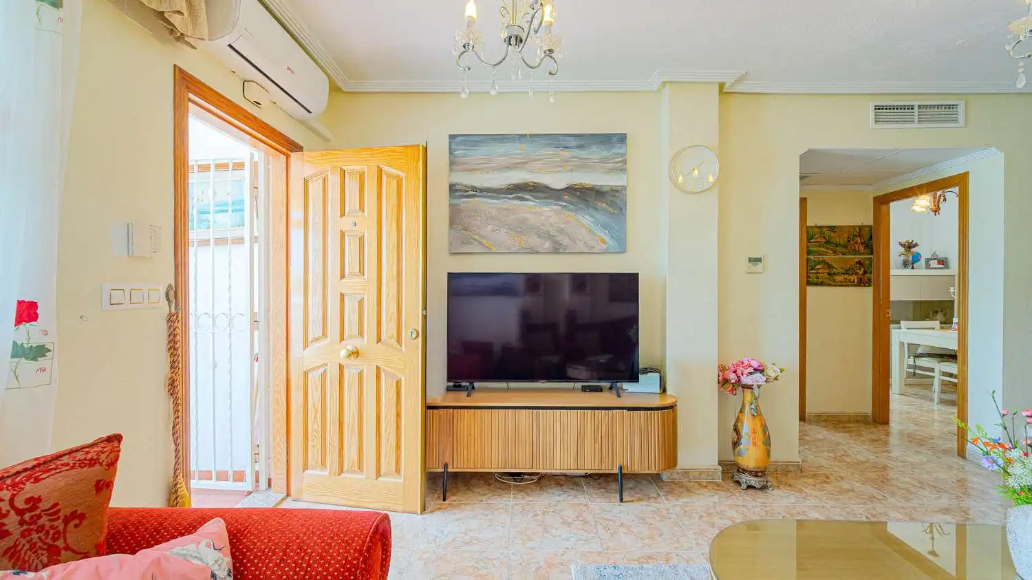 Sala de estar de Casa o chalet en venta en Orihuela con Aire acondicionado, Calefacción y Terraza