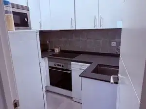 Küche von Wohnung zur Miete in El Vendrell mit Terrasse, Möbliert und Ofen