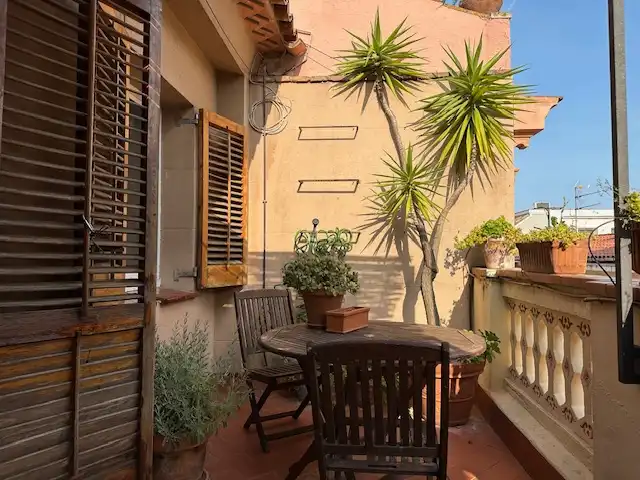 Terraza de Casa o chalet de alquiler en Barcelona con Aire acondicionado, Calefacción y Jardín privado