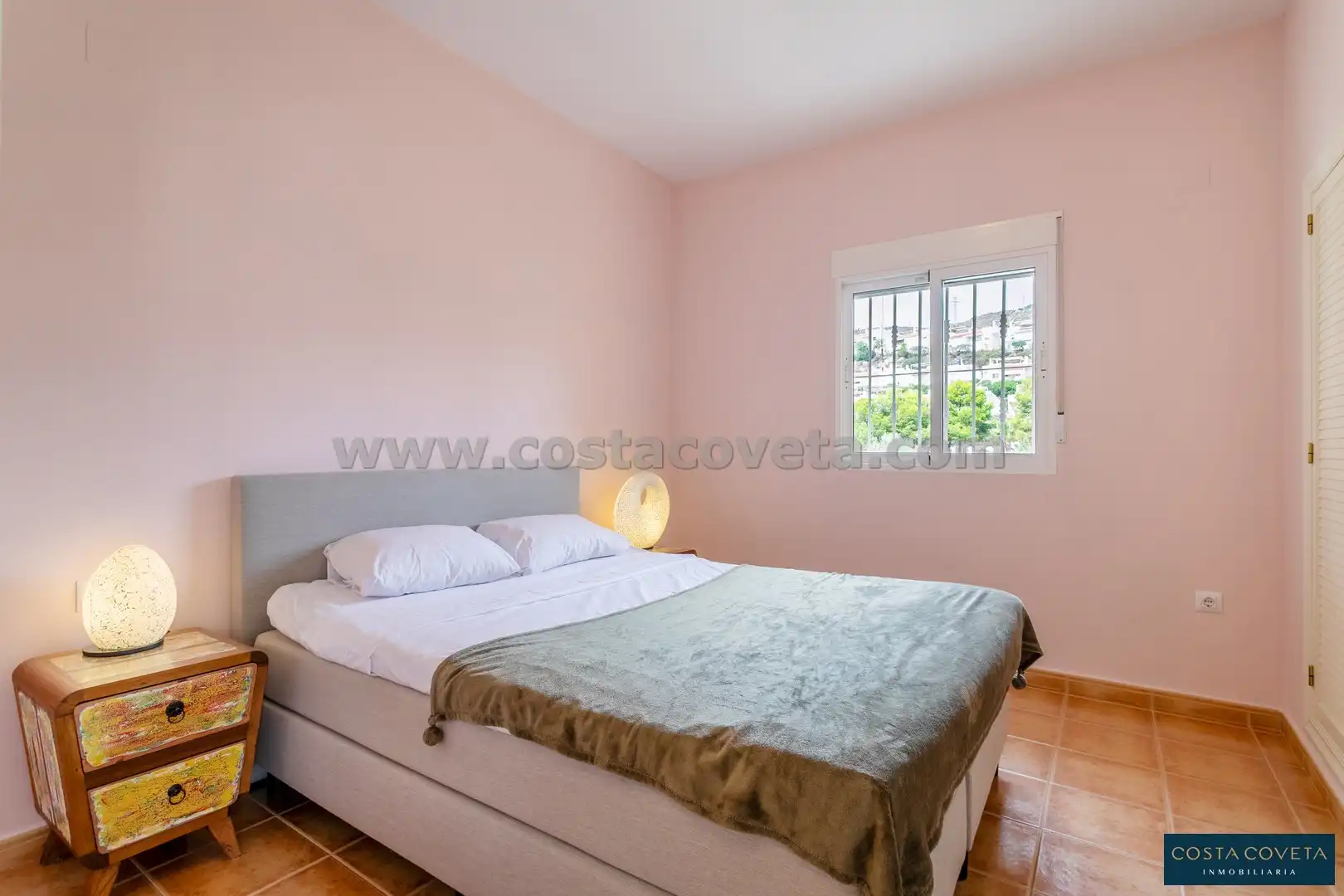 Bedroom of Houses for sale in El Campello  with Air Conditioner, Private garden and Terrace