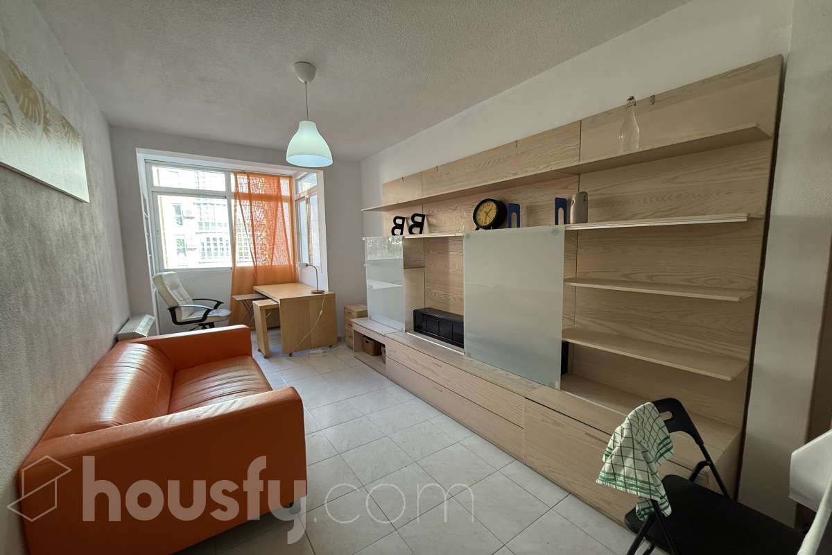 Living room of Flat to rent in  Madrid Capital  with Furnished