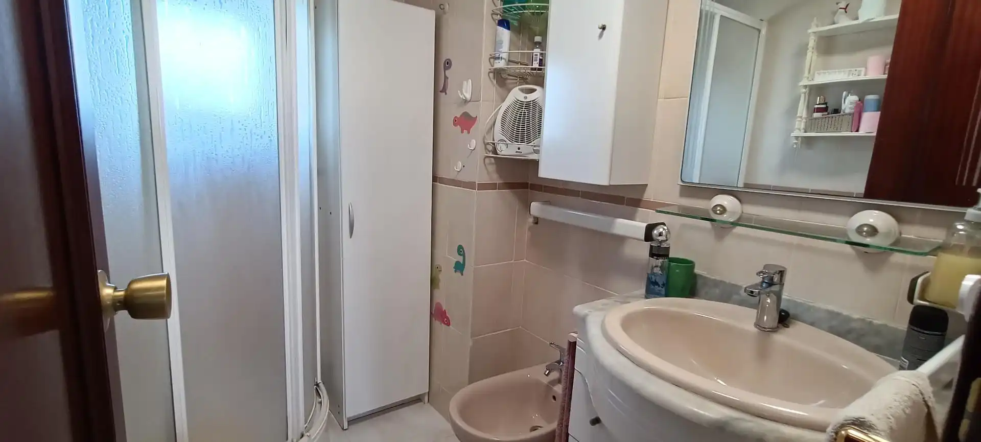 Bathroom of Ground floor for sale in Benidorm  with Air Conditioner, Furnished and Oven