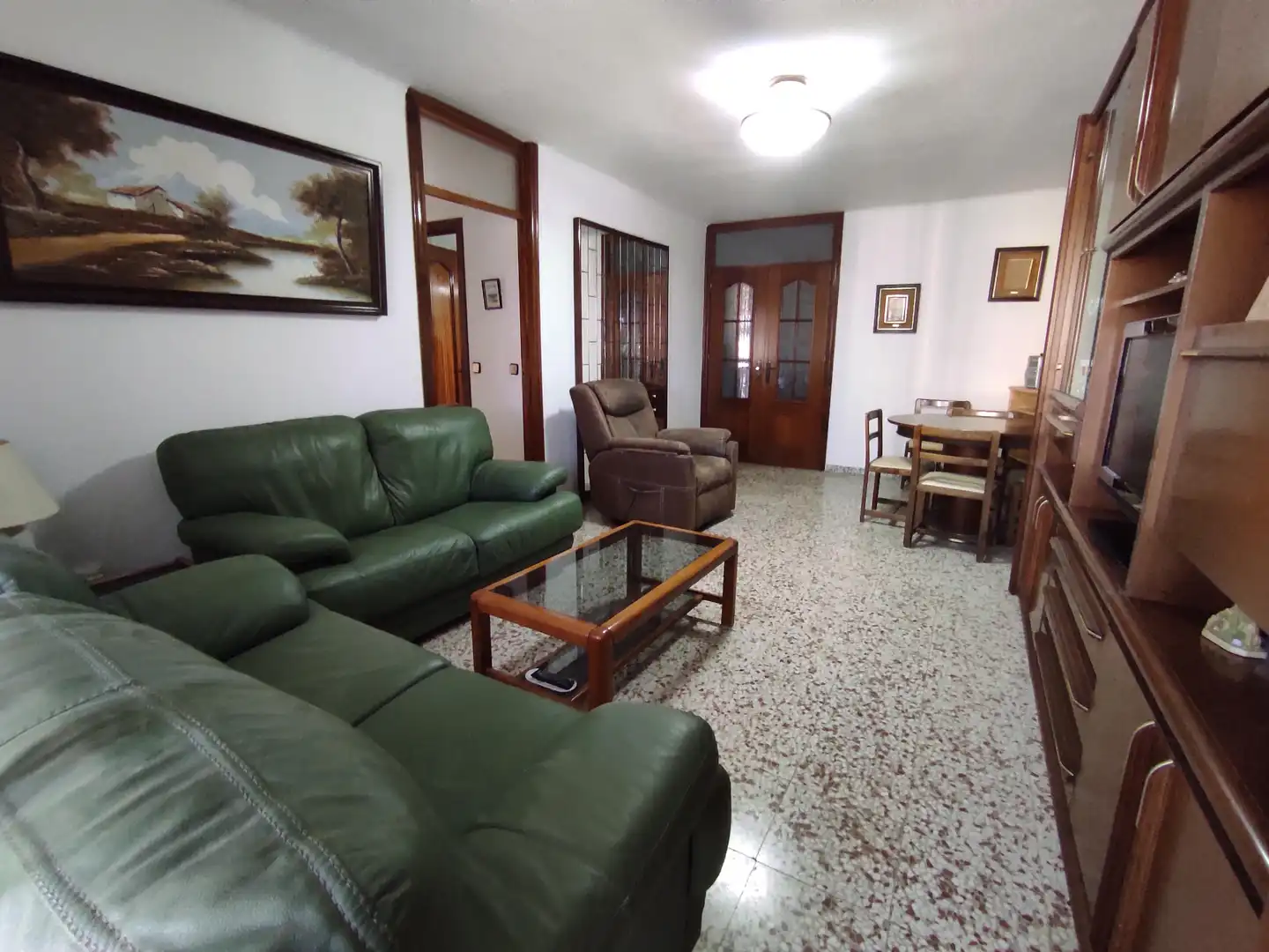 Sala de estar de Piso en venta en Málaga con Balcón
