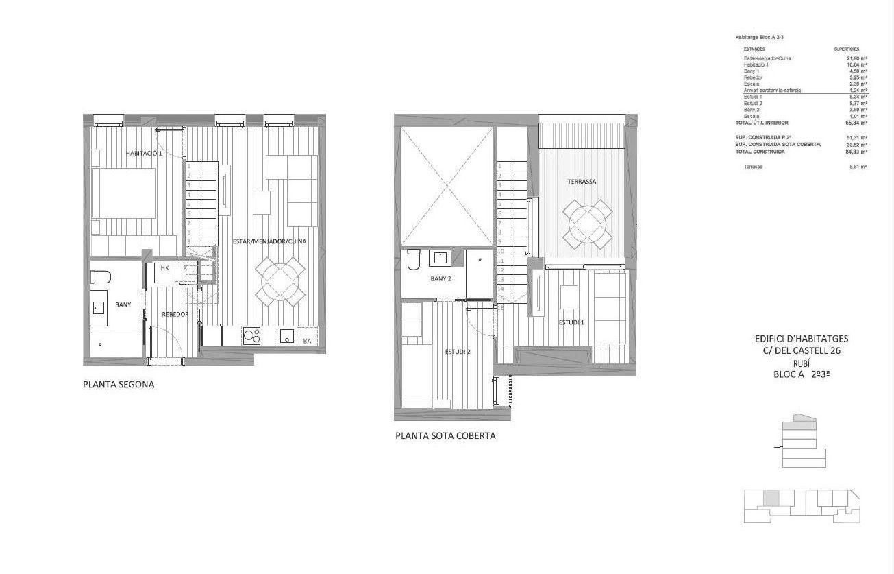 Dúplex en venta en Rubí con Calefacción, Terraza y Balcón