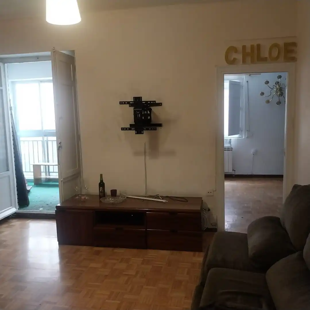 Sala de estar de Piso en venta en Valladolid con Calefacción, Parquet y Terraza