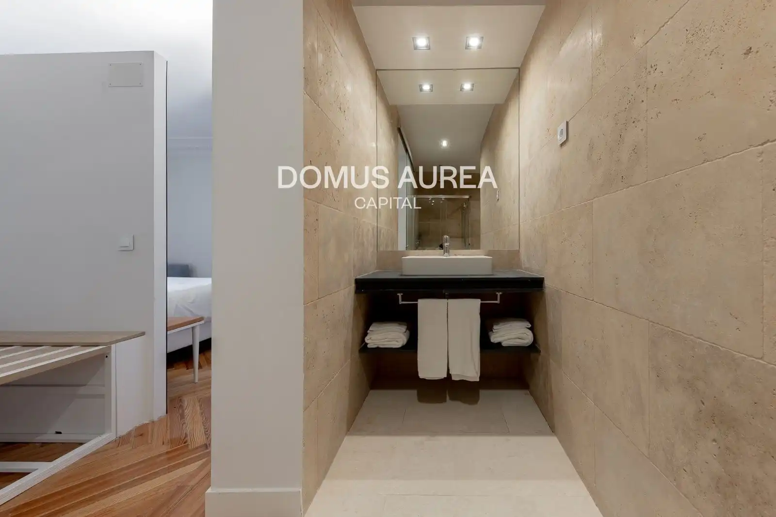 Baño de Ático de alquiler en Madrid con Aire acondicionado, Calefacción y Terraza