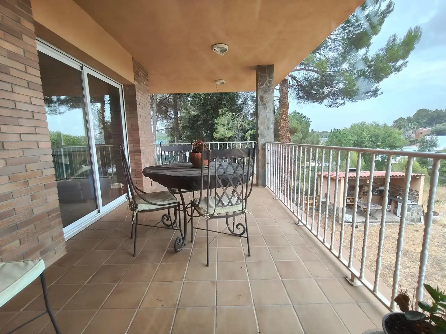Terrassa de Casa o xalet en venda en Sabadell amb Aire condicionat, Calefacció i Jardí privat