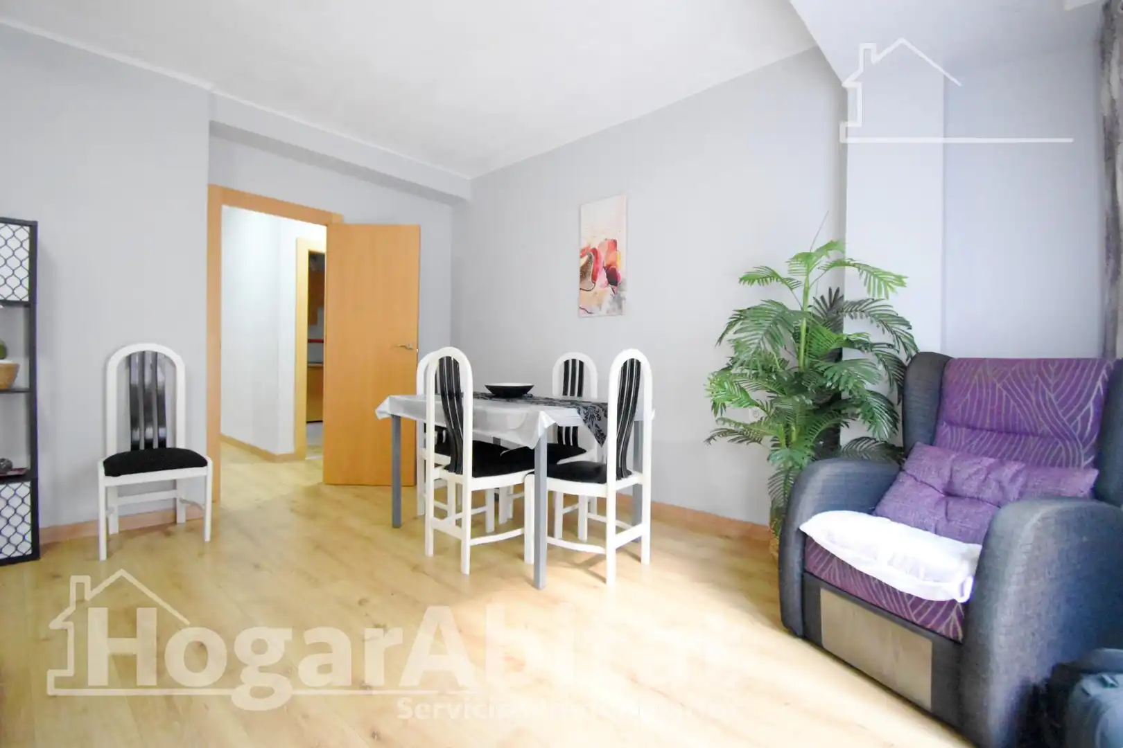 Bedroom of Flat for sale in Oliva  with Air Conditioner, Heating and Terrace