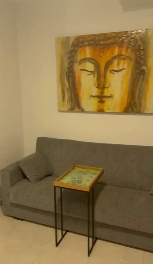 Wohnzimmer von Loft zur Miete in San Bartolomé de Tirajana mit Klimaanlage, Terrasse und Möbliert