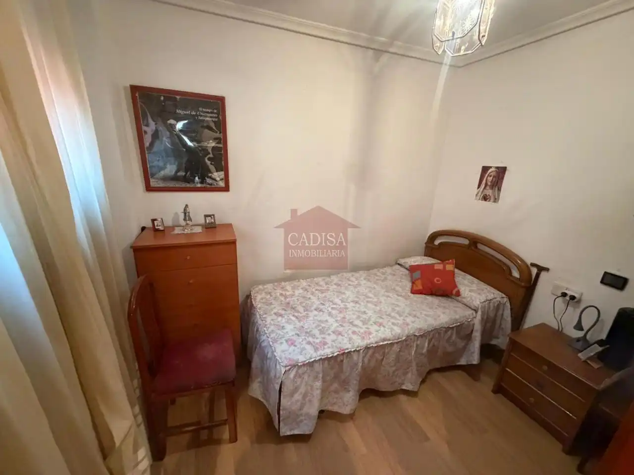 Bedroom of Flat for rent in Salamanca  with Heating, Terrace and Furnished
