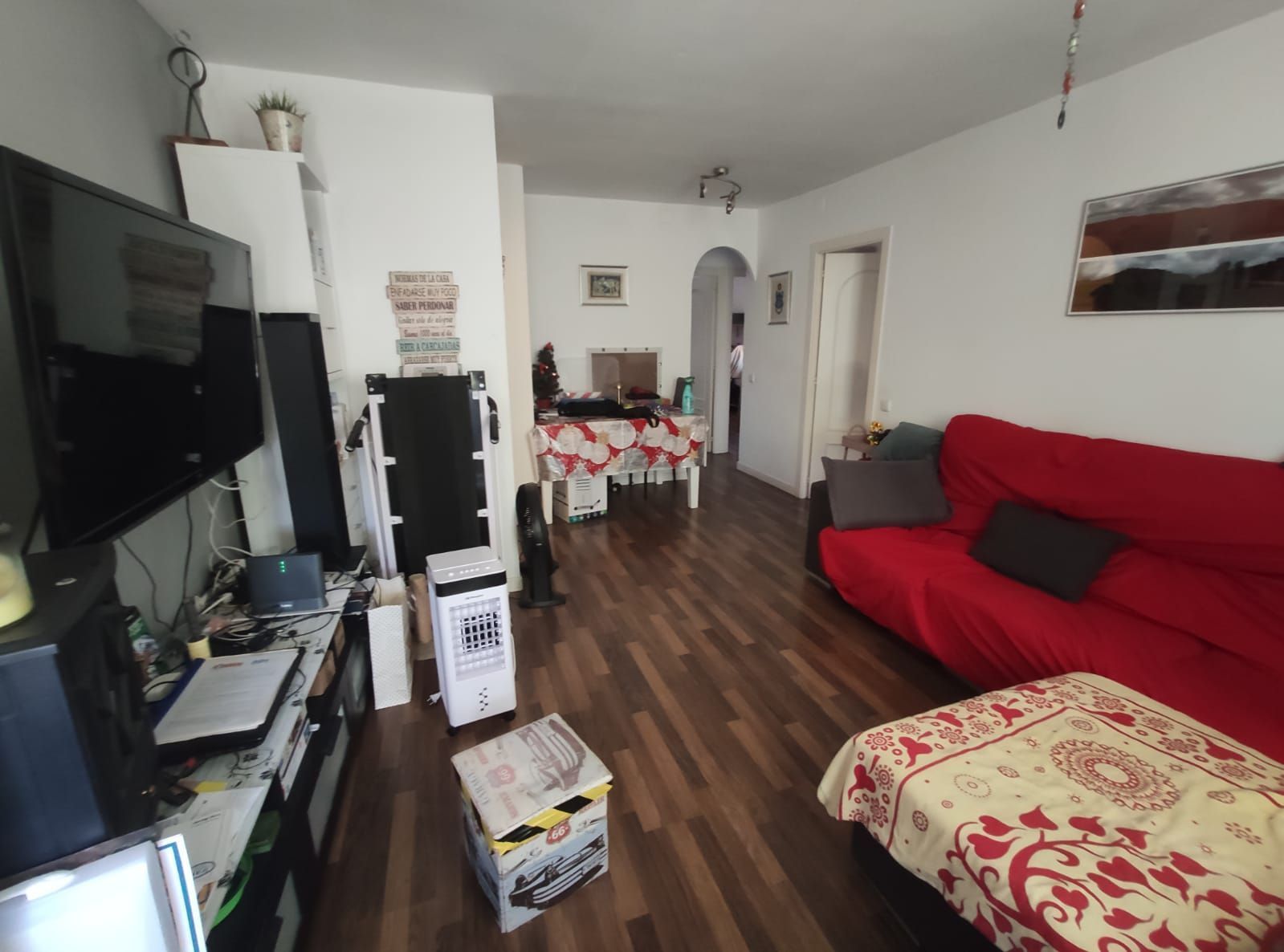 Living room of Flat for sale in Terrassa  with Heating and Terrace