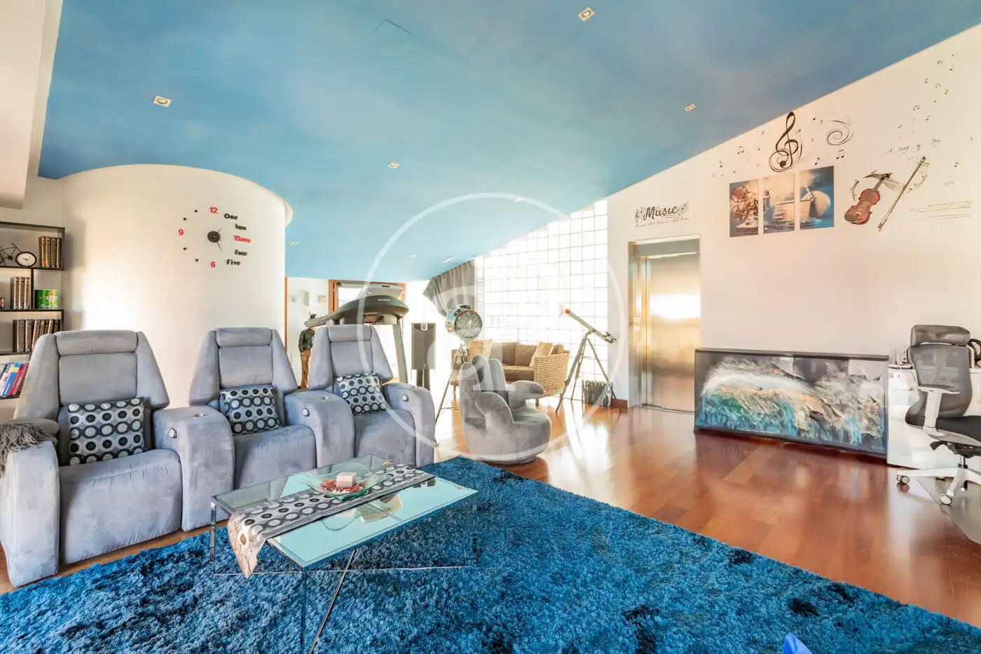 Sala de estar de Casa o chalet en venta en Madrid con Aire acondicionado, Calefacción y Jardín privado