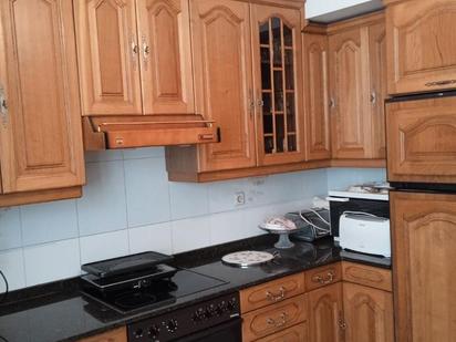 Kitchen of Flat for sale in Santiago de Compostela   with Heating and Terrace