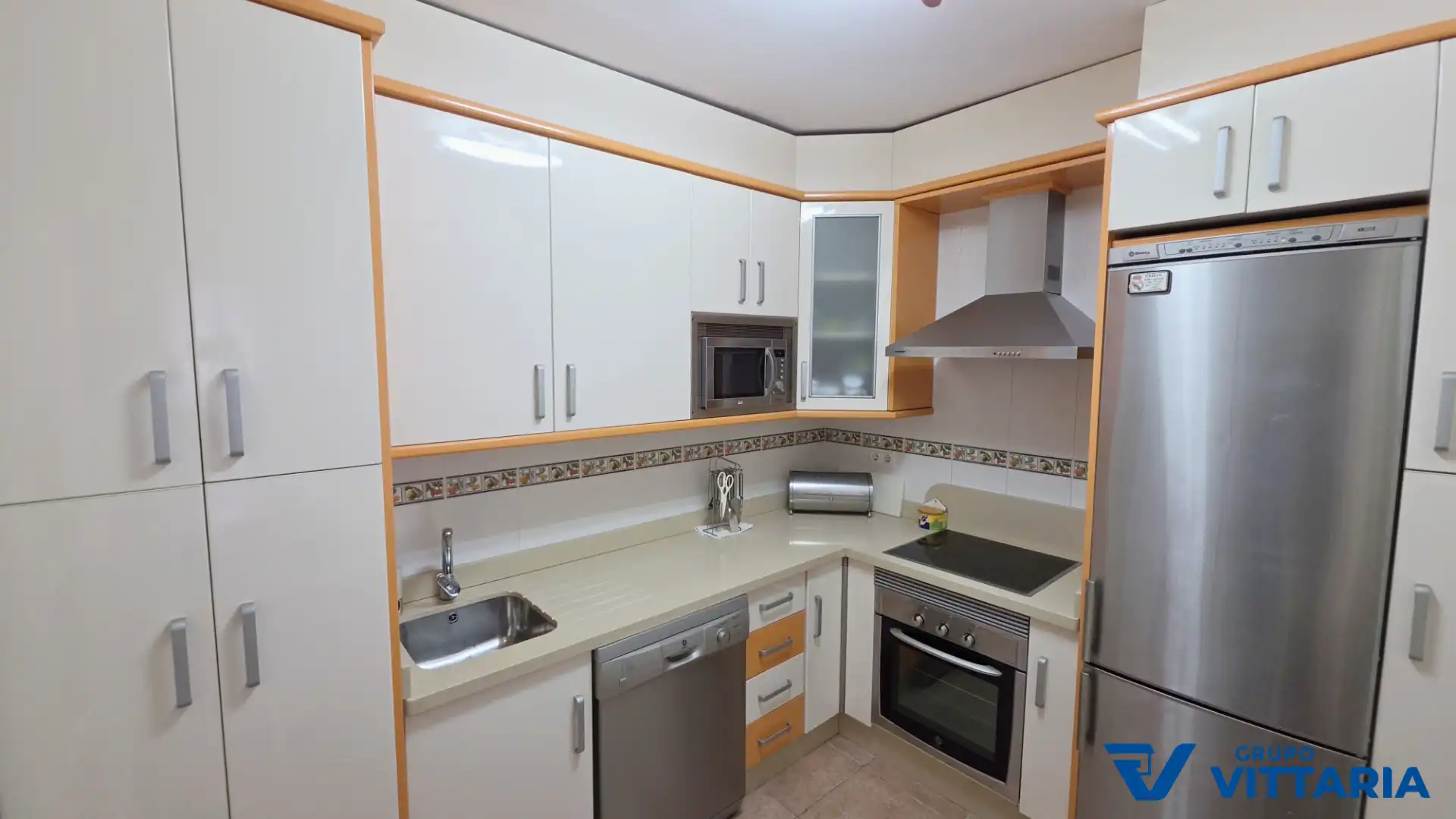 Cocina de Piso en venta en Roquetas de Mar con Aire acondicionado, Terraza y Amueblado