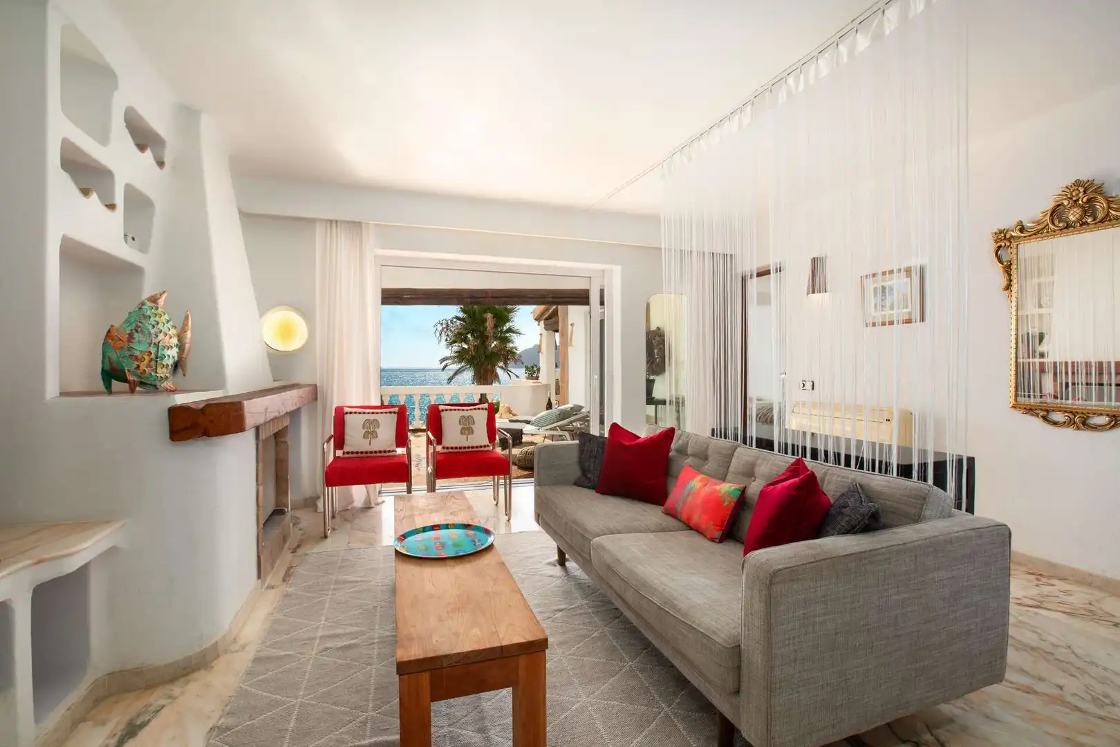 Sala de estar de Planta baja en venta en Calvià con Aire acondicionado, Calefacción y Terraza