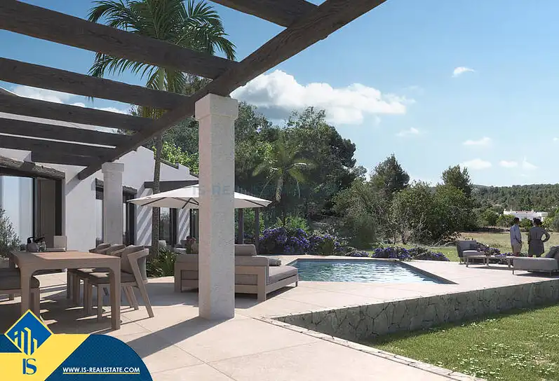 Xalet amb piscina en venda a Santa Gertrudis, imagen 7