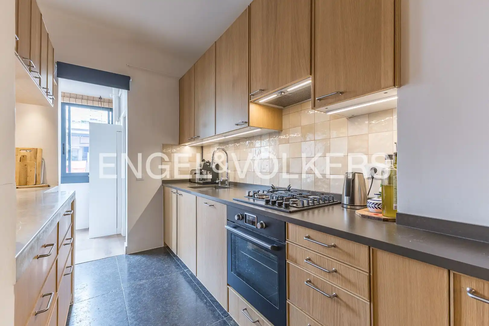 Cocina de Piso en venta en Barcelona con Aire acondicionado, Calefacción y Amueblado