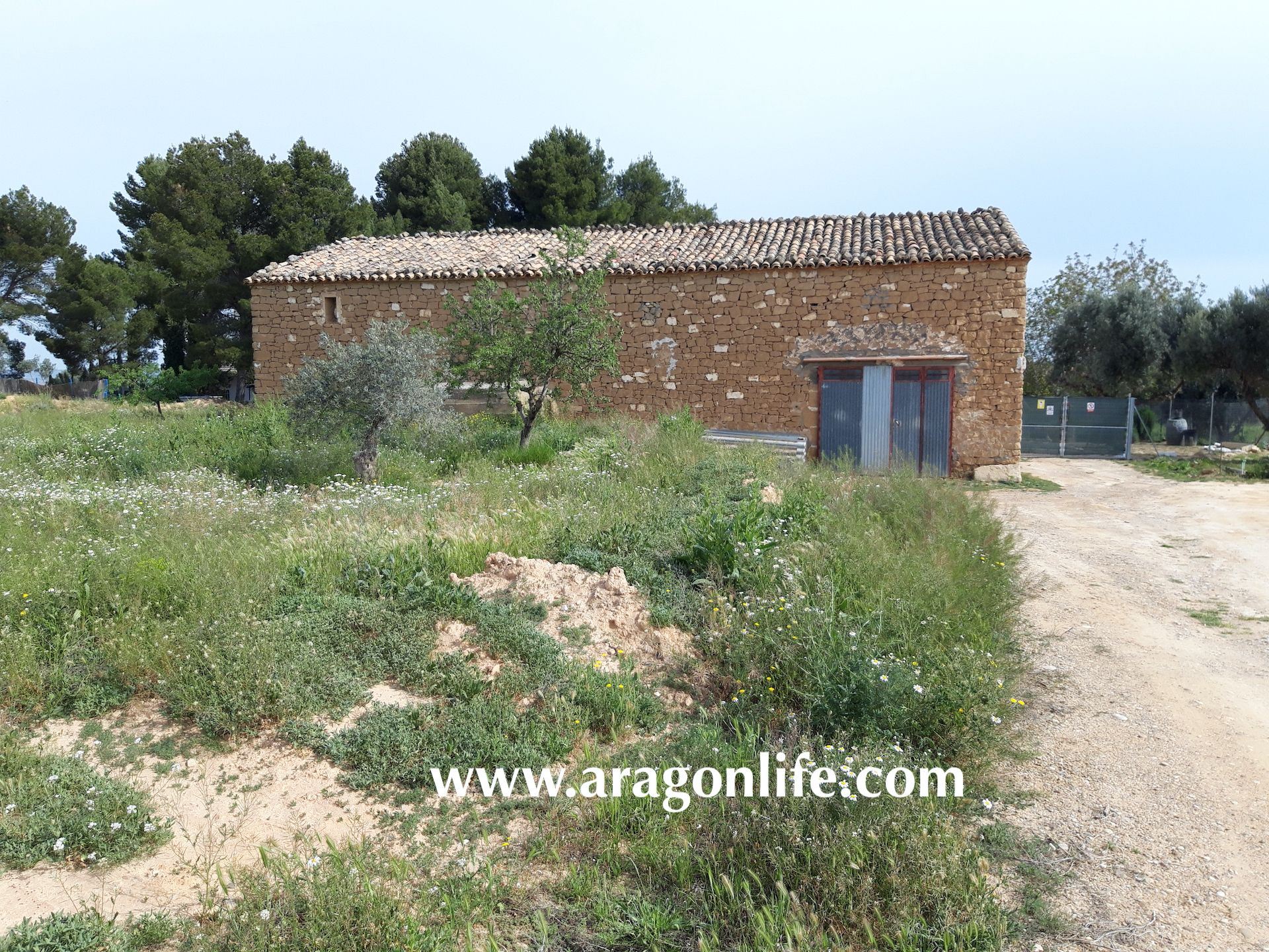 Exterior view of Country house for sale in Caspe