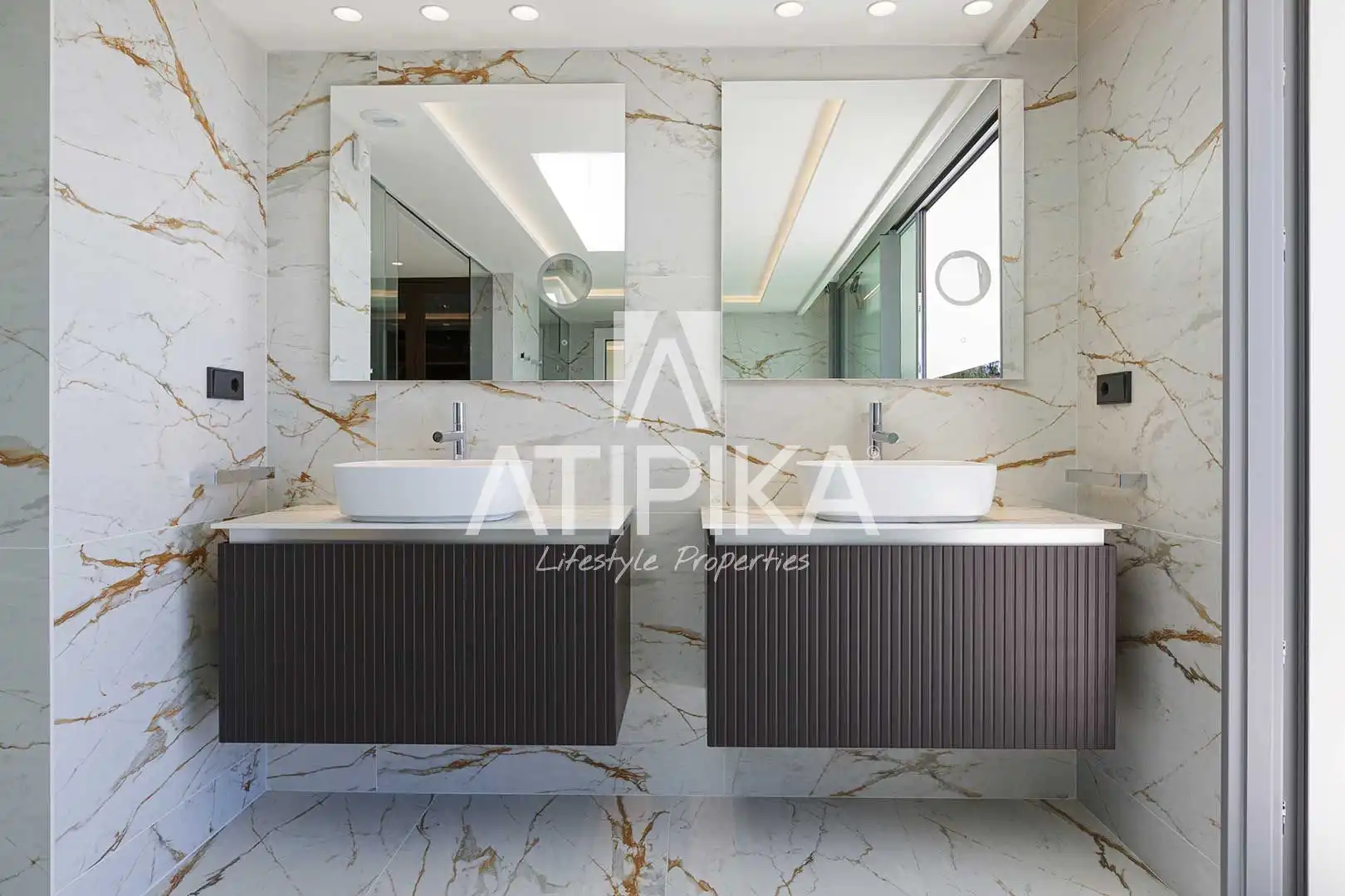 Baño de Casa o chalet en venta en Barcelona con Aire acondicionado, Calefacción y Terraza