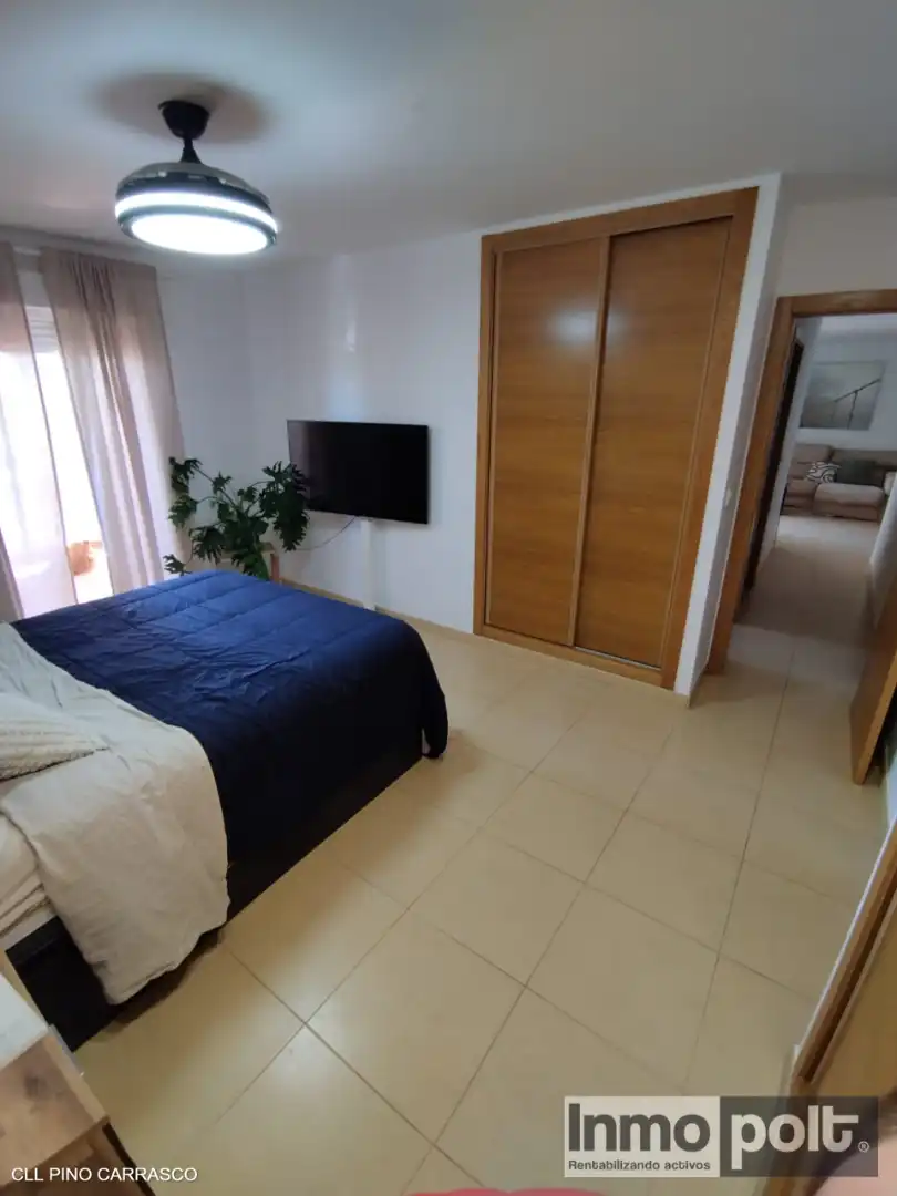 Bedroom of Flat for sale in Torre-Pacheco  with Air Conditioner, Terrace and Furnished
