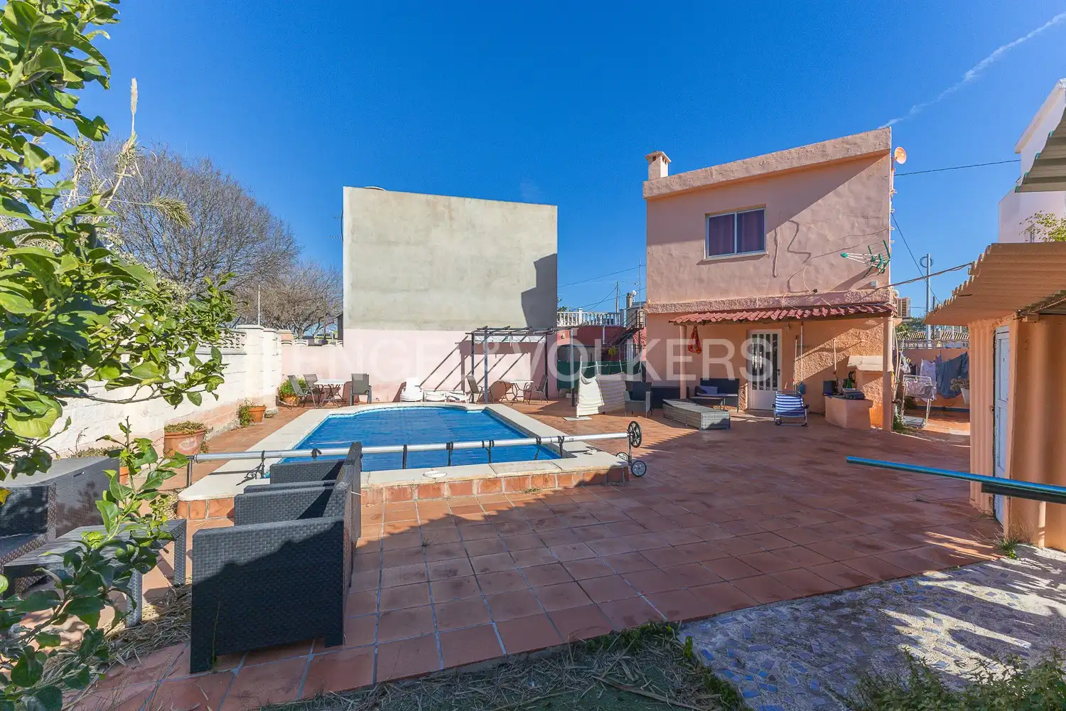 Exterior view of Houses for sale in Gandia  with Heating, Private garden and Balcony