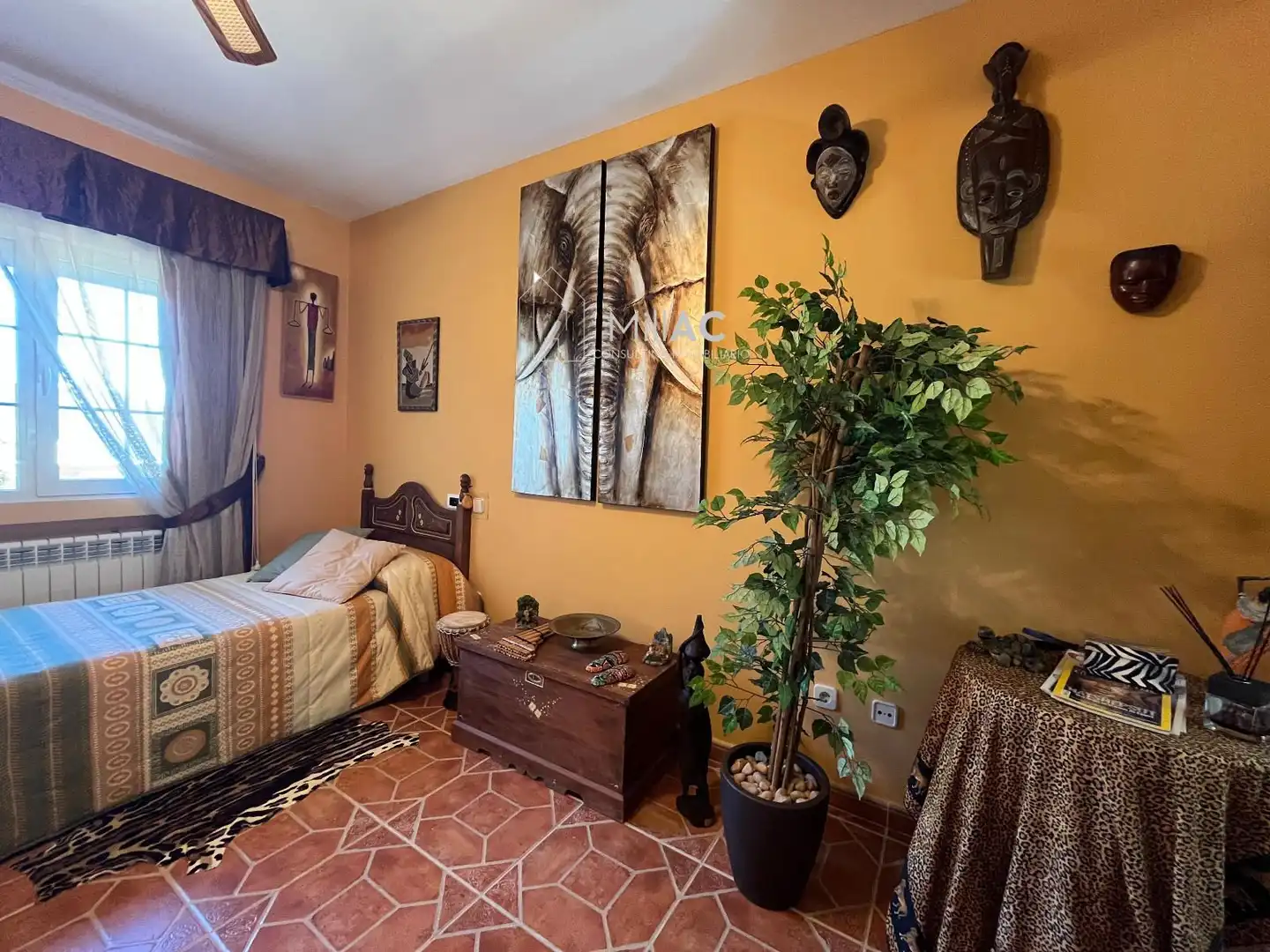 Bedroom of Houses for sale in El Espinar  with Heating, Private garden and Terrace