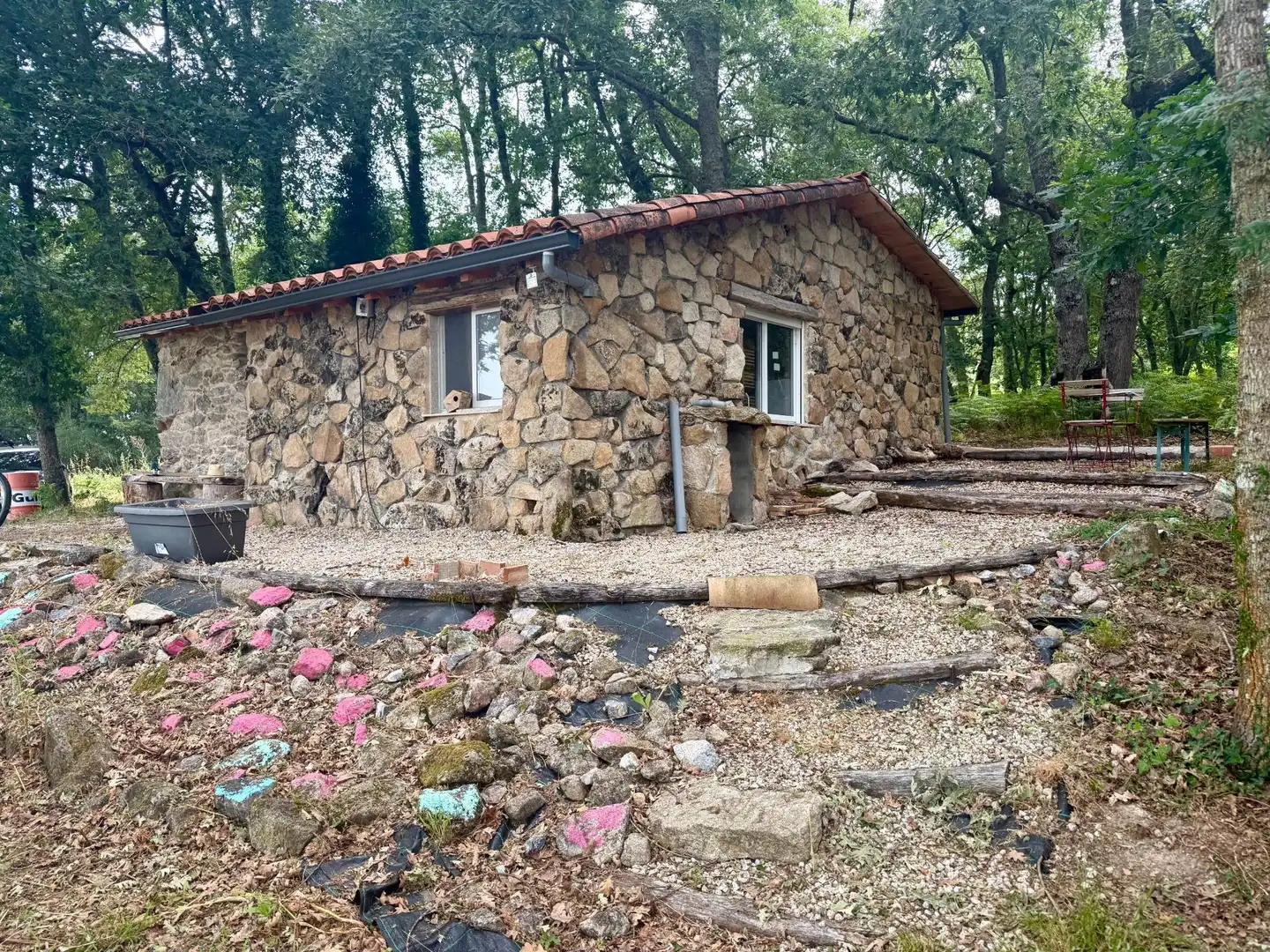 Vista exterior de Casa o chalet en venta en Sober con Jardín privado, Piscina y Amueblado