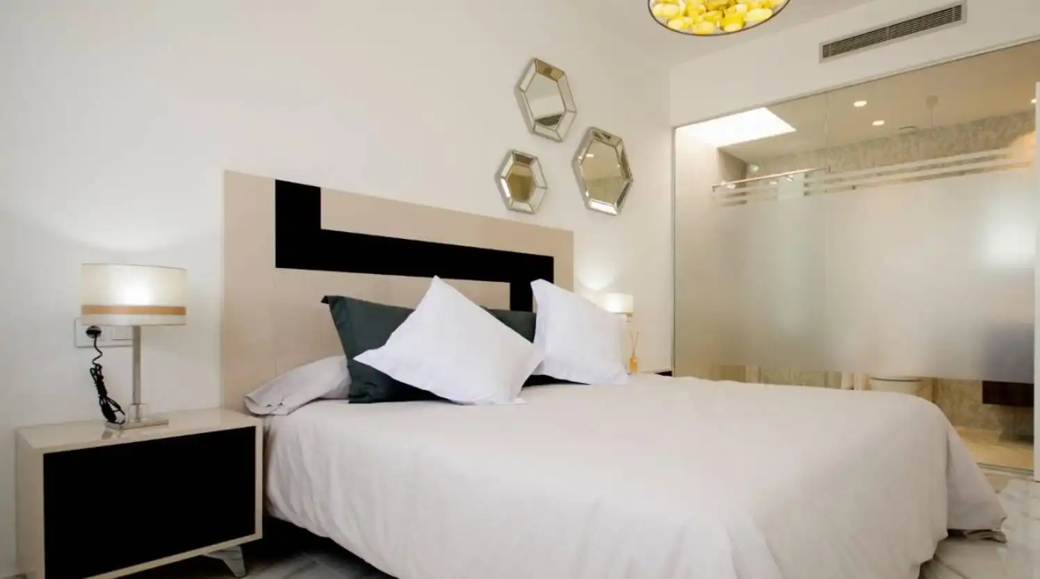 Schlafzimmer von Haus oder Chalet zum Verkauf in Cartagena mit Privatgarten, Terrasse und Gemeinschaftspool