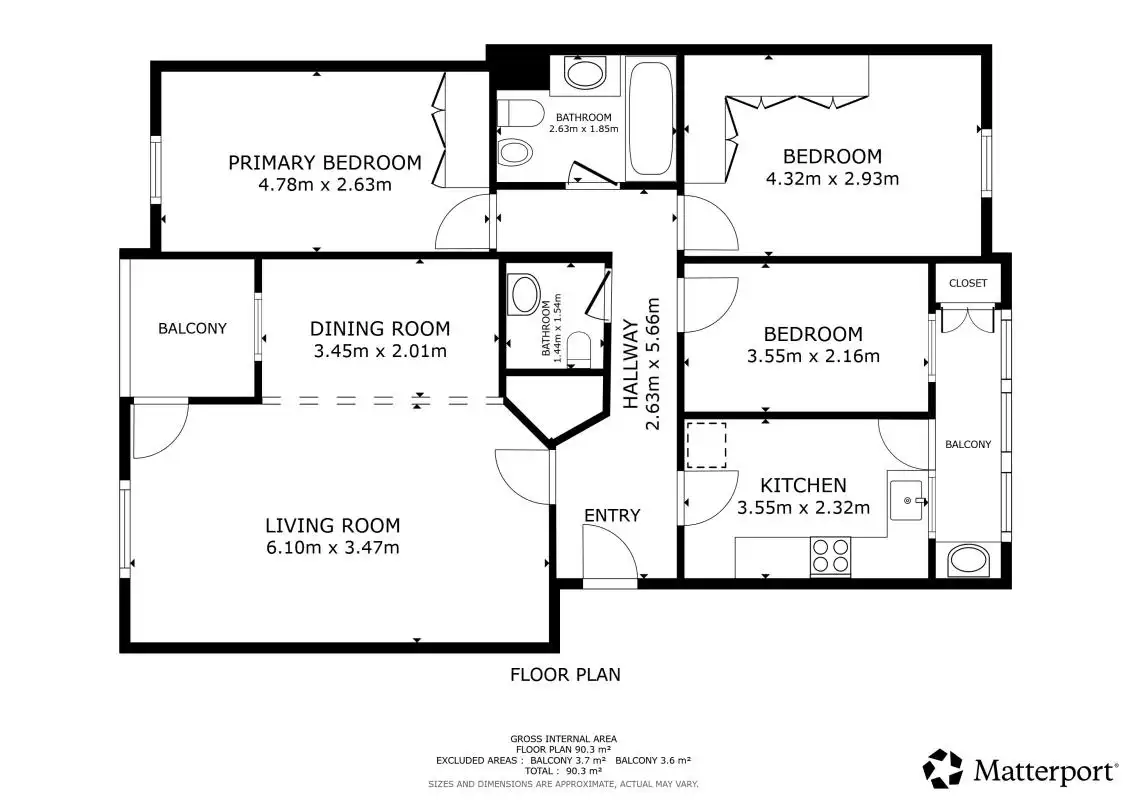 Flat for sale in Sagunto / Sagunt  with Air Conditioner and Heating