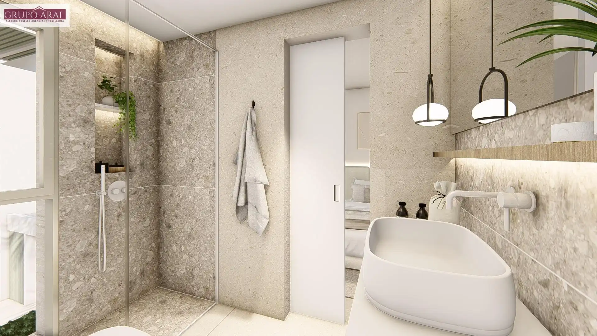 Baño de Casa adosada en venta en Formentera del Segura con Calefacción, Jardín privado y Terraza