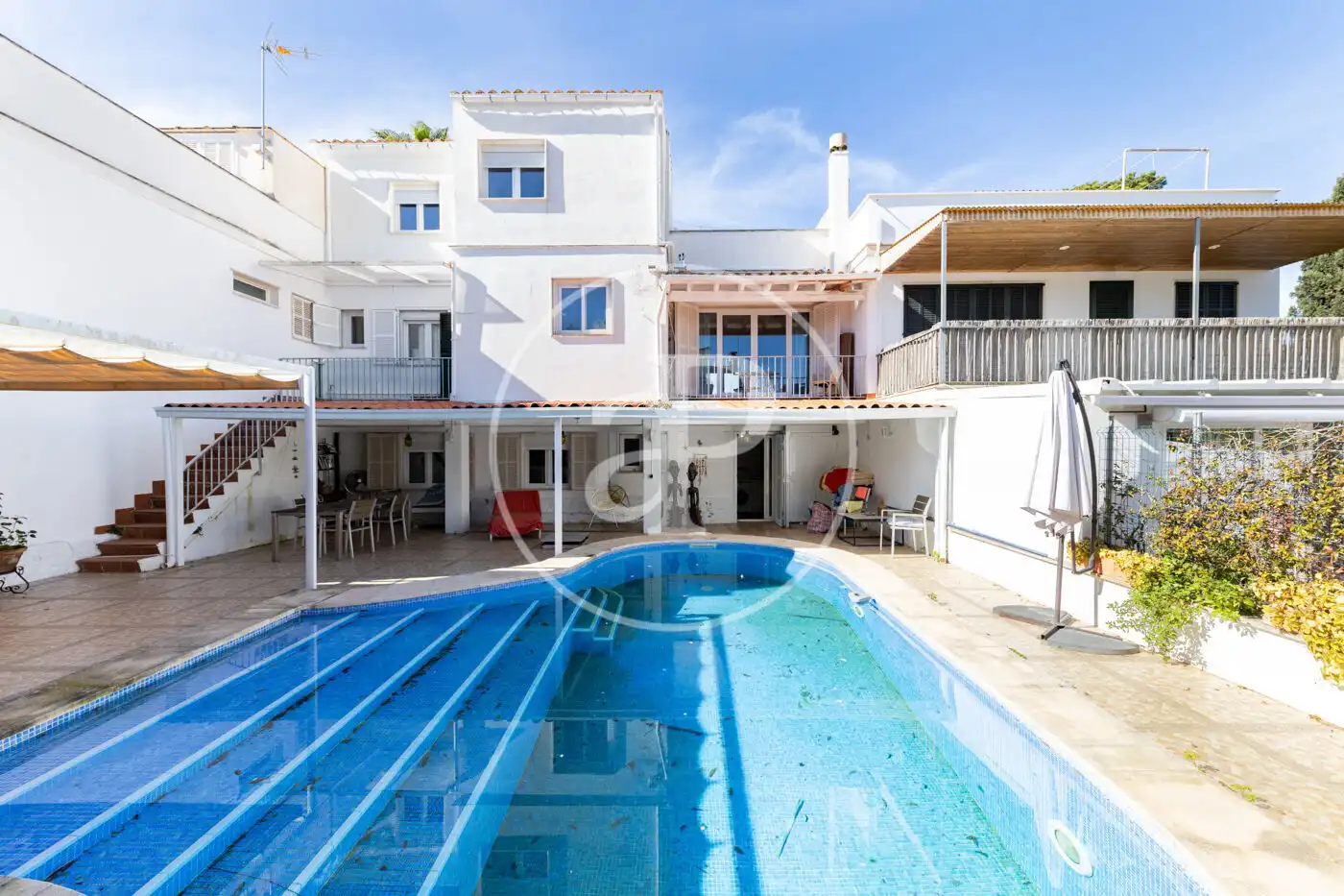Exterior view of Detached homes for sale in Llucmajor  with Air Conditioner, Private garden and Terrace