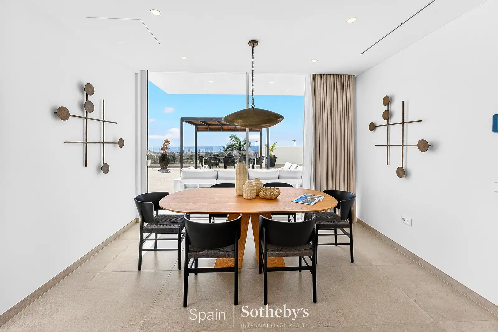 Dining room of Houses for sale in Adeje  with Air Conditioner, Heating and Terrace