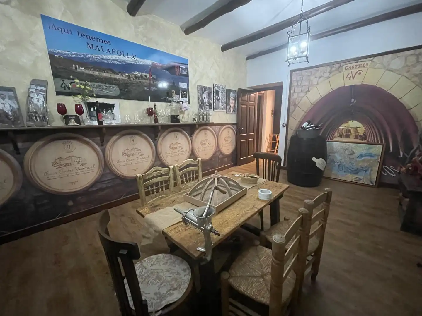 Esszimmer von Geschaftsraum zum Verkauf in Trevélez mit Terrasse und Möbliert