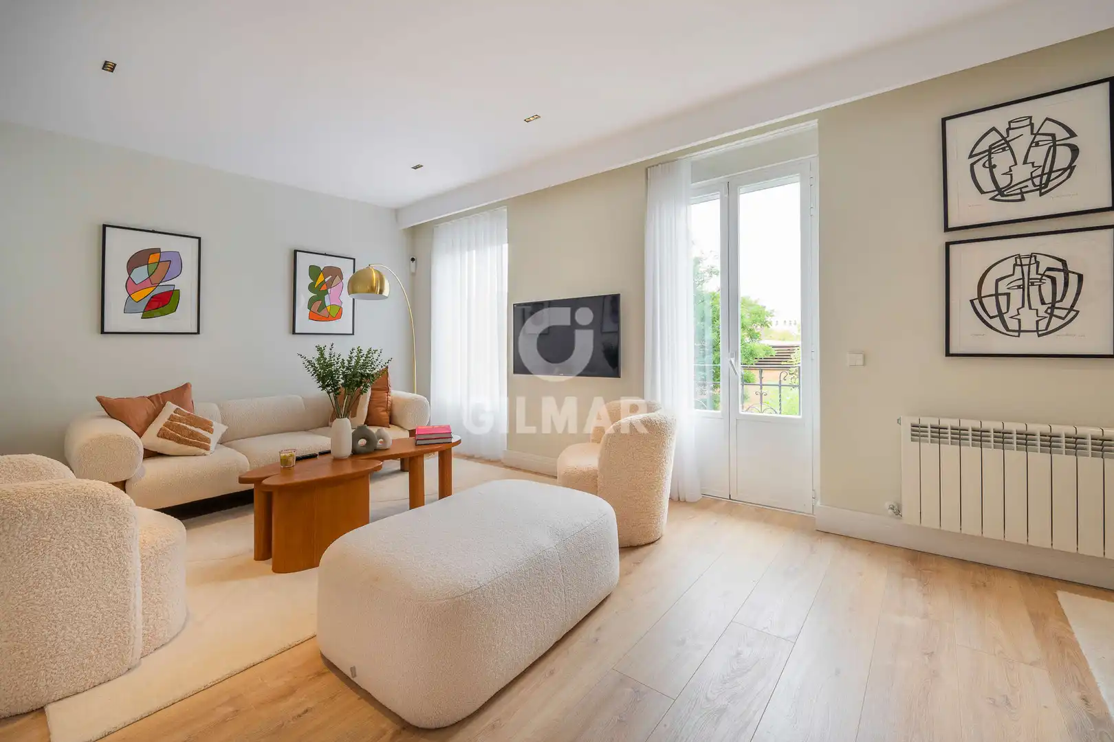 Sala de estar de Piso en venta en Madrid con Calefacción