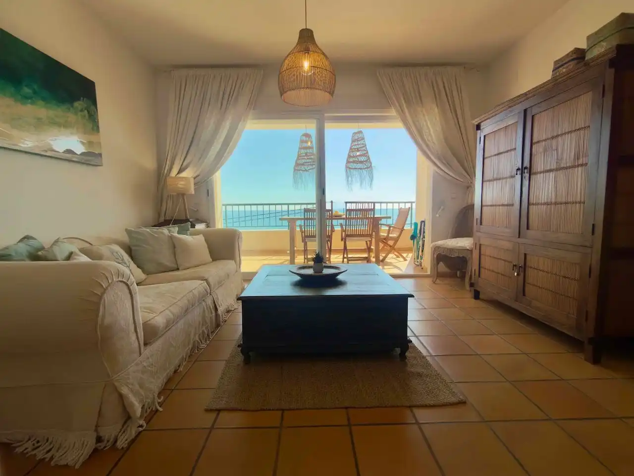 Sala de estar de Ático en venta en Altea con Aire acondicionado, Calefacción y Terraza