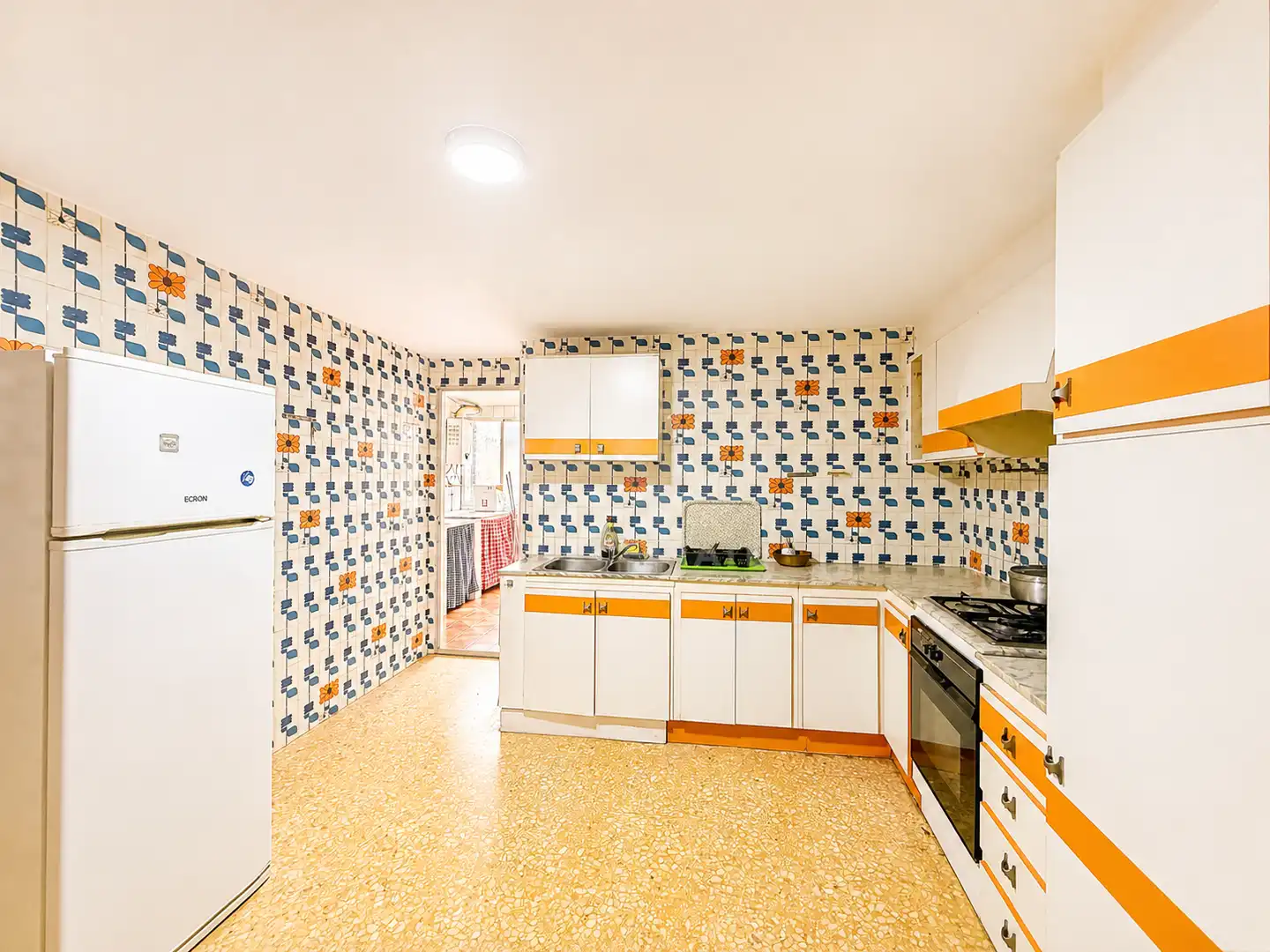 Kitchen of Flat for sale in Dénia  with Air Conditioner
