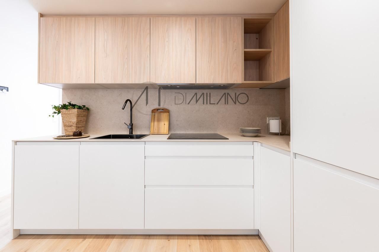 Kitchen of Flat for sale in Vigo   with Heating and Terrace