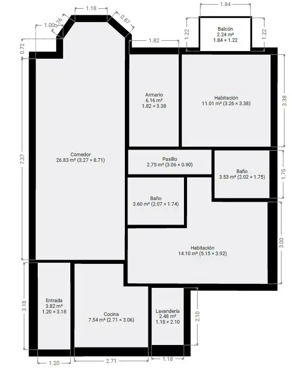 Wohnung mit Terrasse zum Verkauf in DIPUTACIO, imagen 25