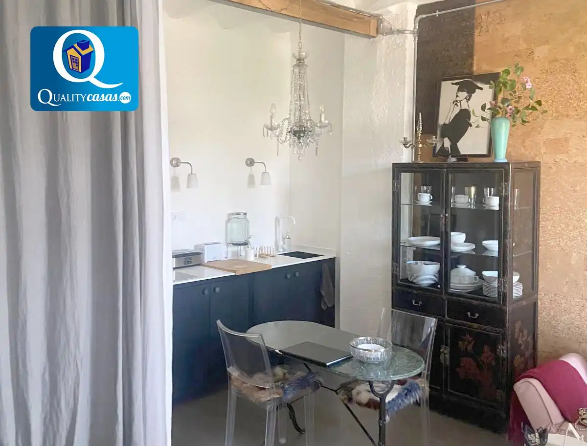 Menjador de Apartament en venda en Alcoy / Alcoi amb Aire condicionat i Balcó